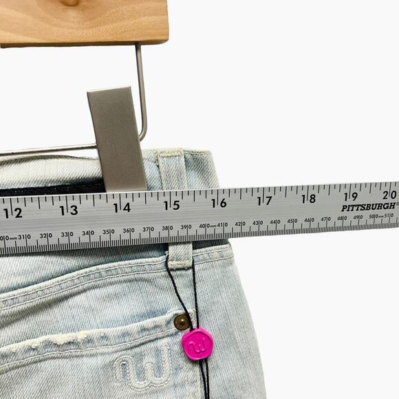 Work Custom Jeans Ankle Zip Skinny Leg in Polar Womens Size 29 NWT - Picture 14 of 14